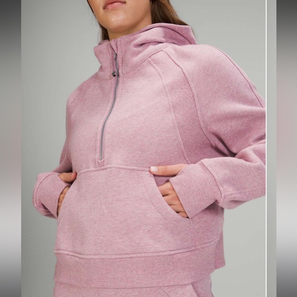 Lululemon Scuba Oversized Half-Zip Hoodie
Heathered Pink Taupe - Picture 1 of 5